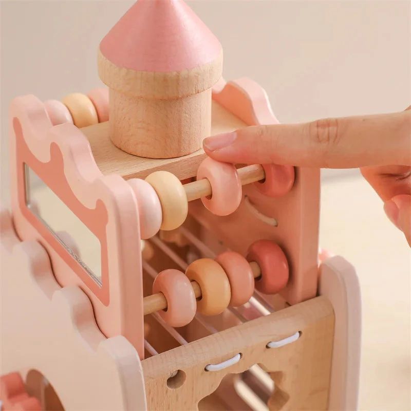 Wooden Play Castle