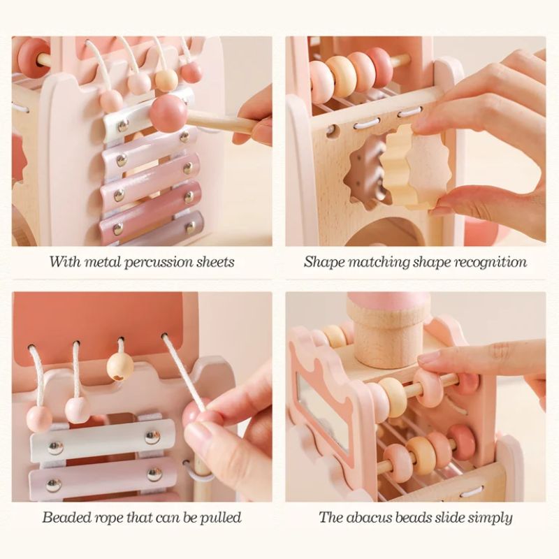 Wooden Play Castle