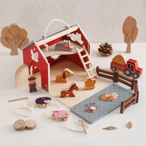 Wooden Farm House