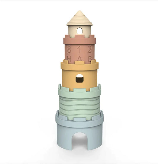 Silicone Stacking Blocks - Castle